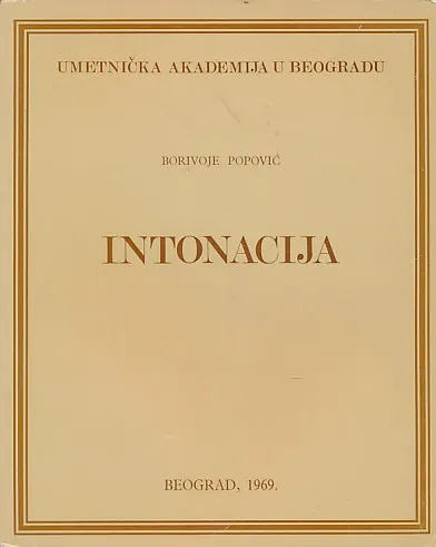 Intonacija