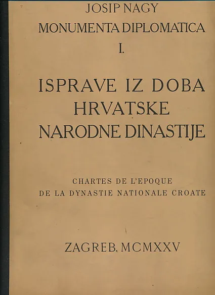Isprave iz doba hrvatske narodne dinastije