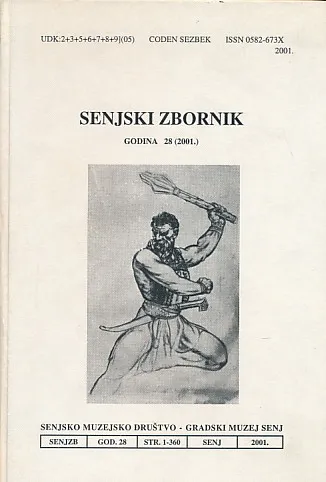 Senjski zbornik, godina 28/2001