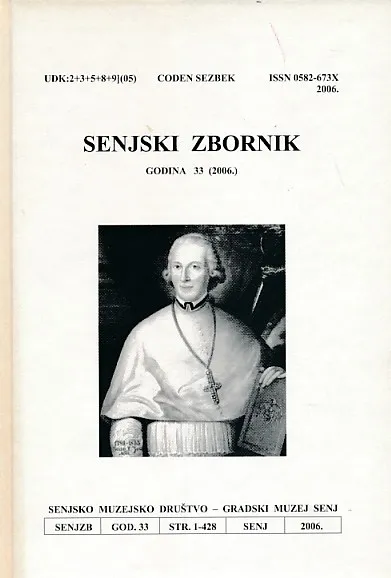 Senjski zbornik, godina 33/2006