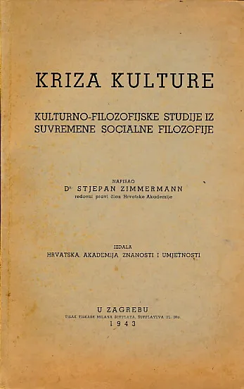 Kriza kulture