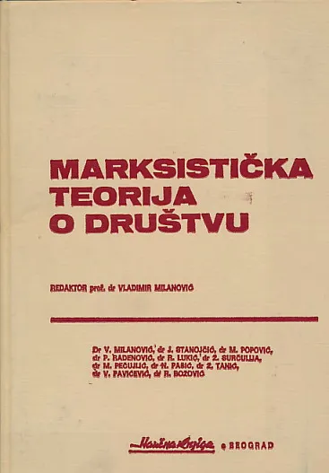 Marksistička teorija o društvu