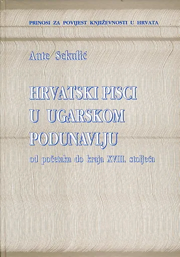 Hrvatski pisci u ugarskom podunavlju