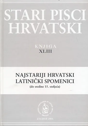 Najstariji hrvatski latinički spomenici