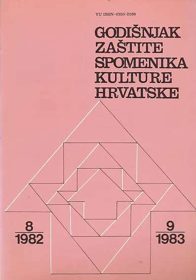 Godišnjak zaštite spomenika kulture 8-9/1983