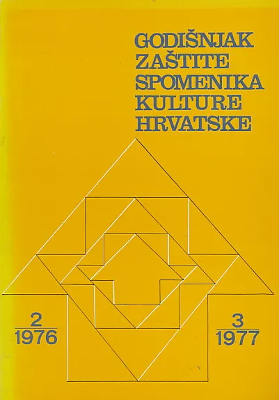 Godišnjak zaštite spomenika kulture 2-3/1977