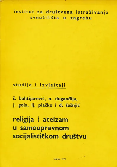 Religija i ateizam u samoupravnom soc. društvu