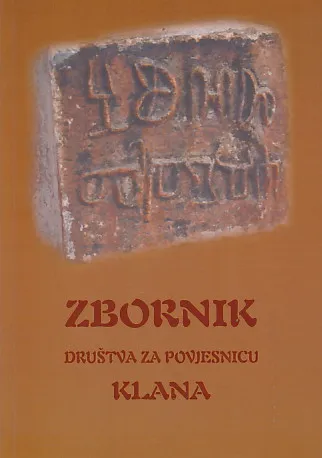 Zbornik društva za povjesnicu Klana 6