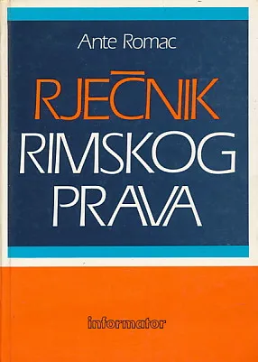Rječnik rimskog prava