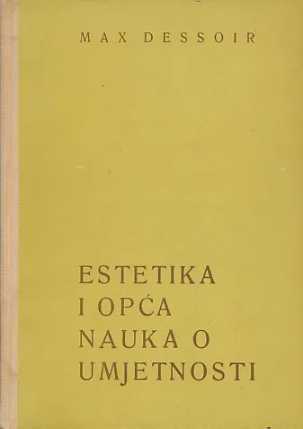 Estetika i opća nauka o umjetnosti