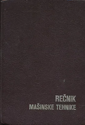 Rečnik mašinske tehnike