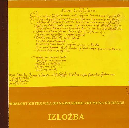 Prošlost Metkovića - Izložba