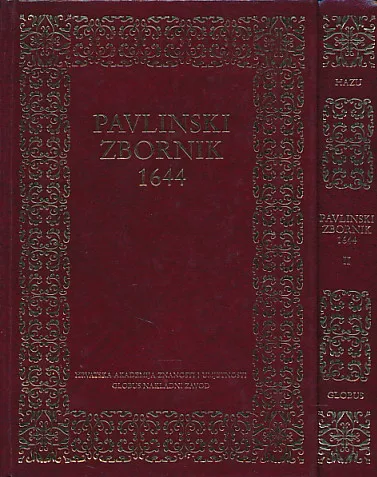 Pavlinski zbornik 1644 I-II