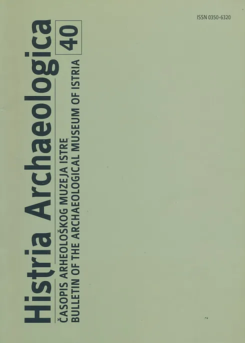 Histria Archaeologica 40/2009