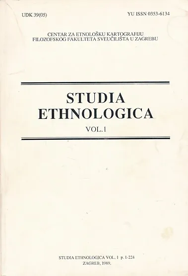 Studia ethnologica vol.1