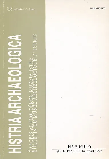 Histria Archaeologica 26/1995