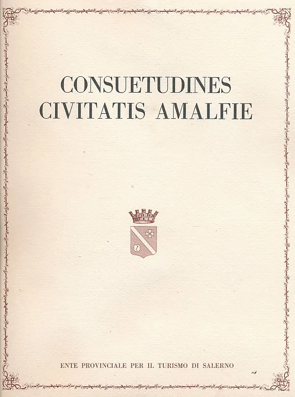 Consuetudines Civitatis Amalfie