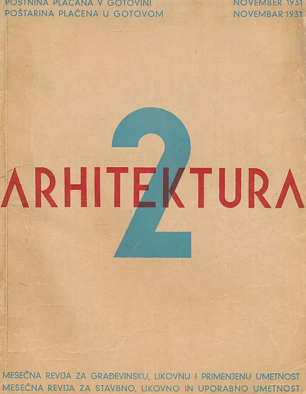 Arhitektura 2/1931