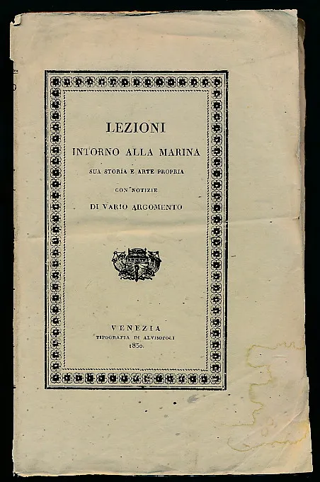 Lezioni intorno alla marina
