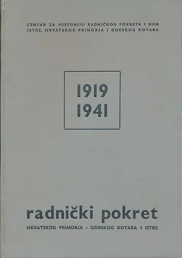 Radnički pokret Hrvatskog primorja, Gorskog kotara