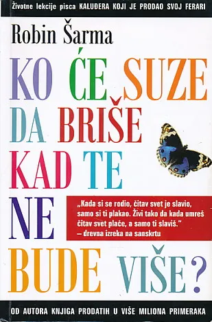 Ko će suze da briše kad te ne bude više