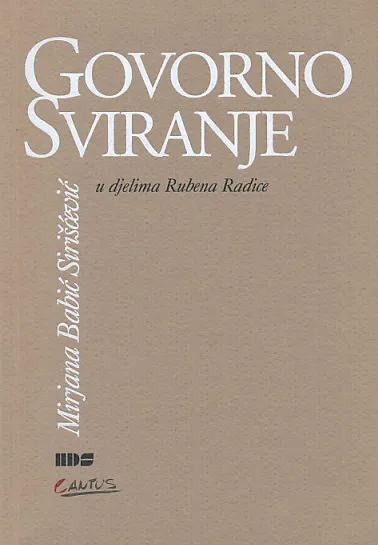 Govorno sviranje u djelima Rubena Radice