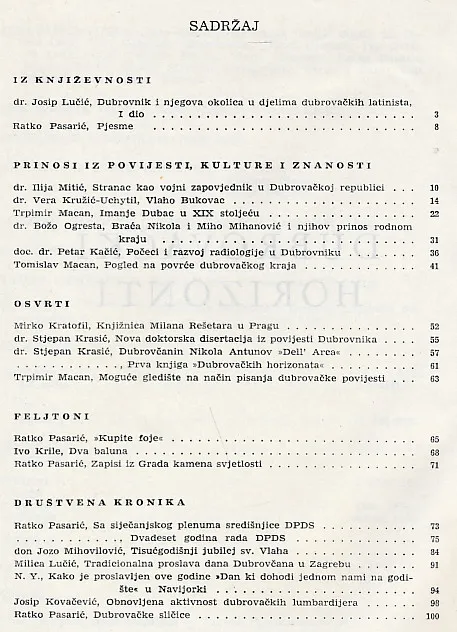 Dubrovački horizonti 9-10/1972.