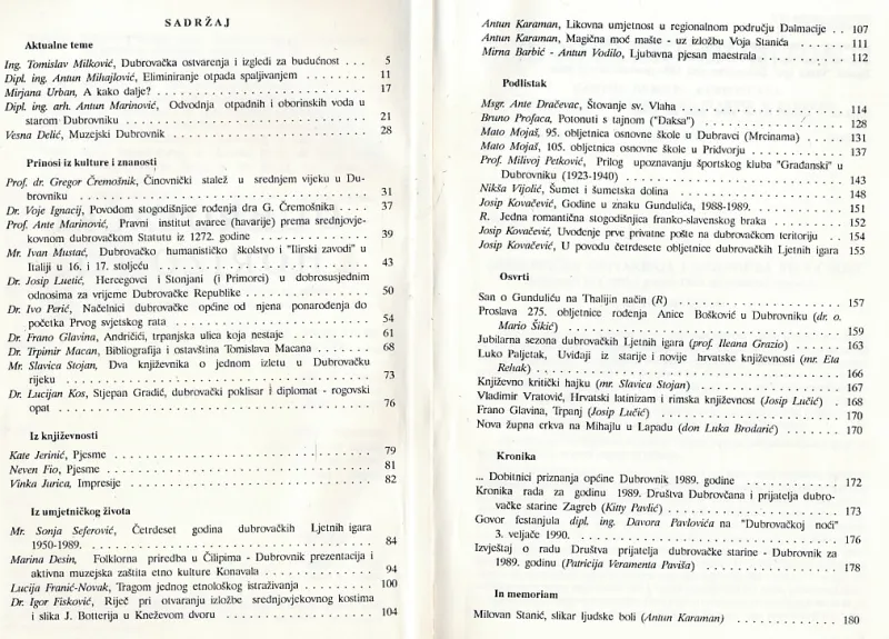 Dubrovački horizonti 30/1990