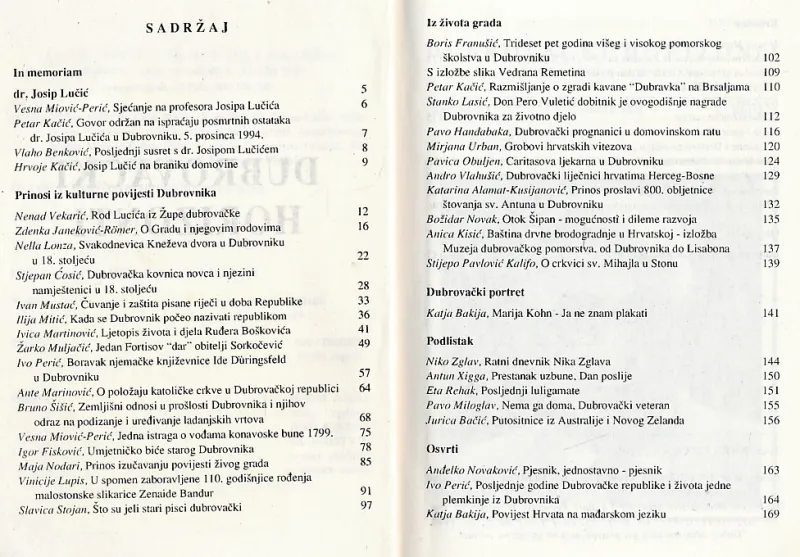 Dubrovački horizonti 35/1995.
