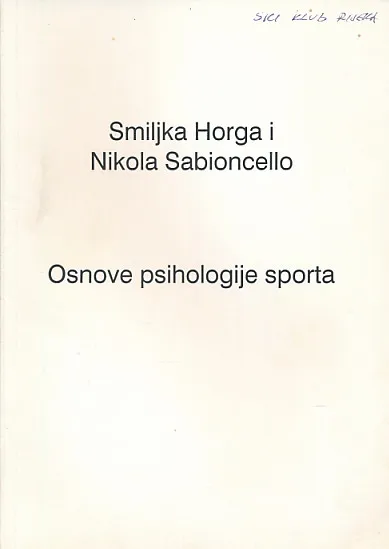 Osnove psihologije sporta