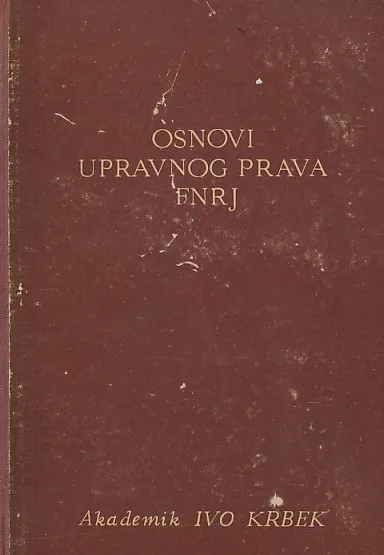 Osnovi upravnog prava FNRJ