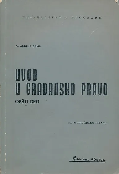 Uvod u građansko pravo