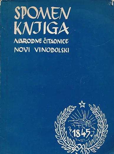 Spomen knjiga narodne čitaonice Novi Vinodolski