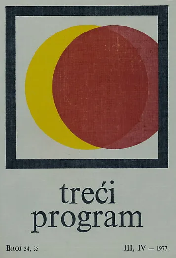Treći program Radio Beograd III-IV/1977