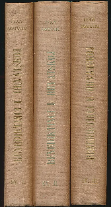 Benediktinci u Hrvatskoj i ostalim našim krajevima 1-3