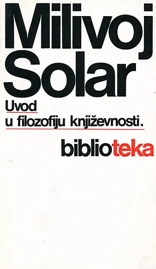 Uvod u filozofiju književnosti
