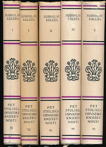 Izabrana djela 1-5 (Pet stoljeća hr.knjiž.)