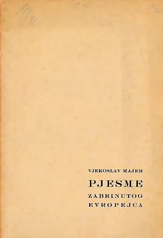 Pjesme zabrinutog evropejca