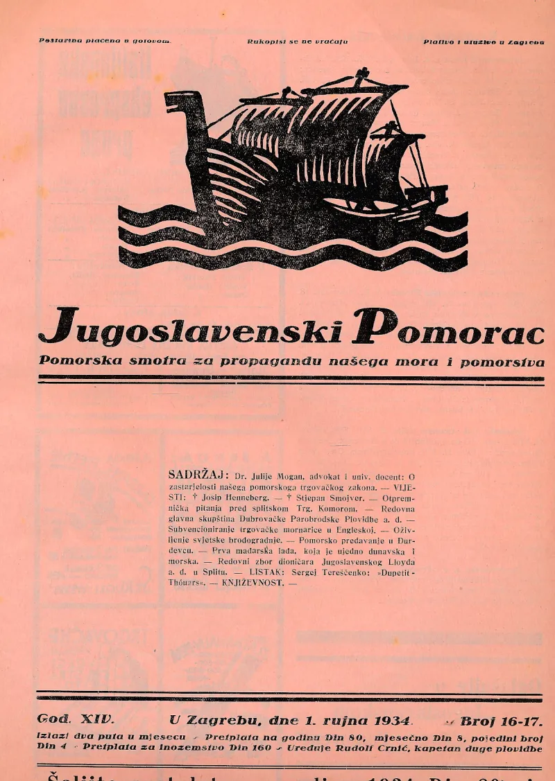 Jugoslavenski pomorac 16-17/1934