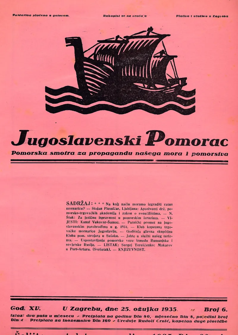 Jugoslavenski pomorac 6/1935
