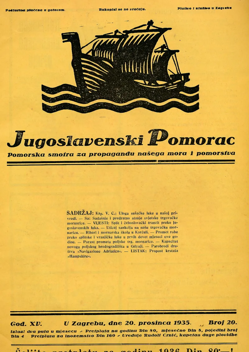 Jugoslavenski pomorac 20/1935