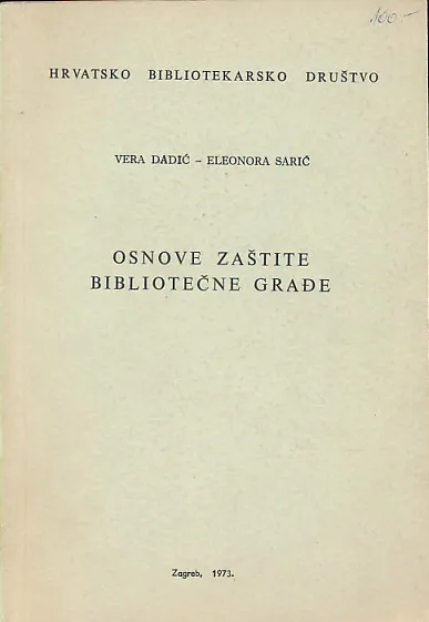 Osnove zaštite bibliotečne građe