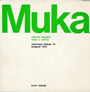 Muka s rečima