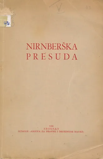 Nirnberška presuda