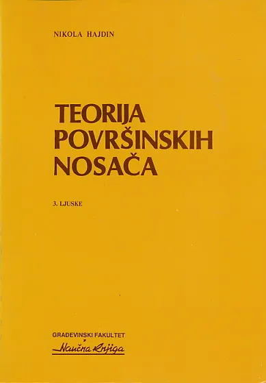 Teorija površinskih nosača 3. Ljuske