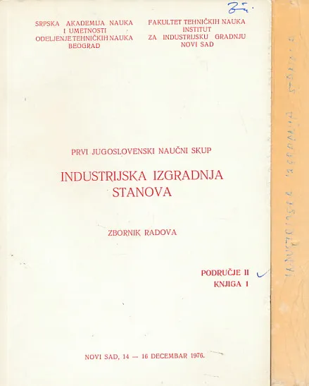 Industrijska izgradnja stanova 1-2