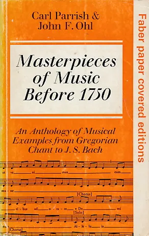 Masterpieces of Music before 1750
