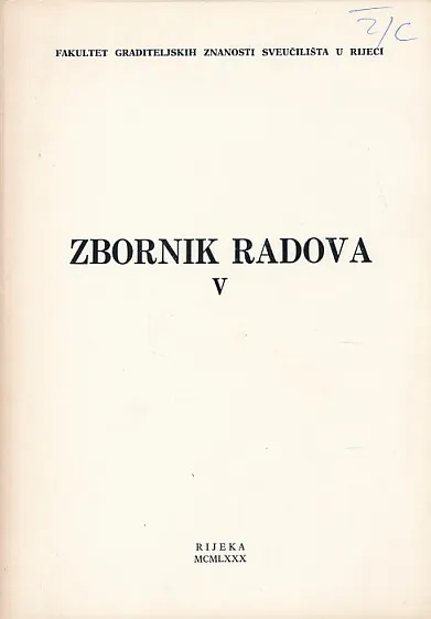 Zbornik radova V