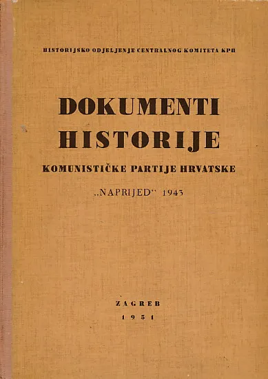 Dokumenti historije KP Hrvatske