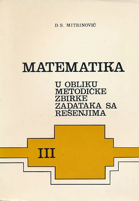 Matematika u obliku metodičke zbirke zadataka